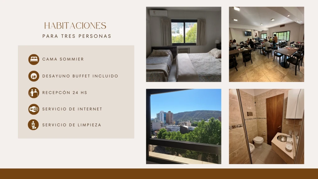 Habitación para 3 personas