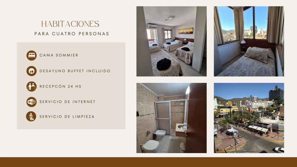 Habitación para 4 personas