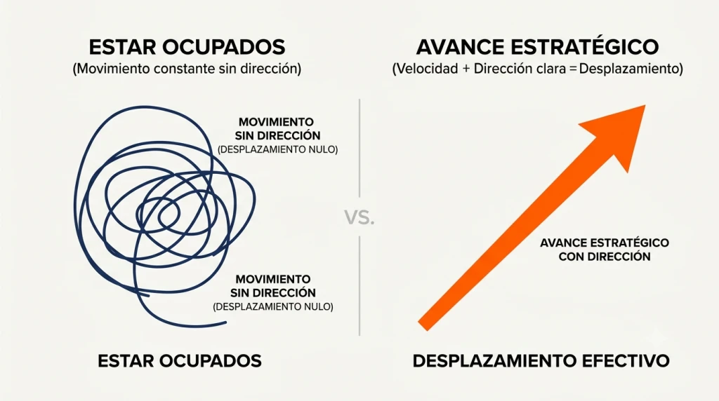 Velocidad vs desplazamiento – Movimiento vs. resultados