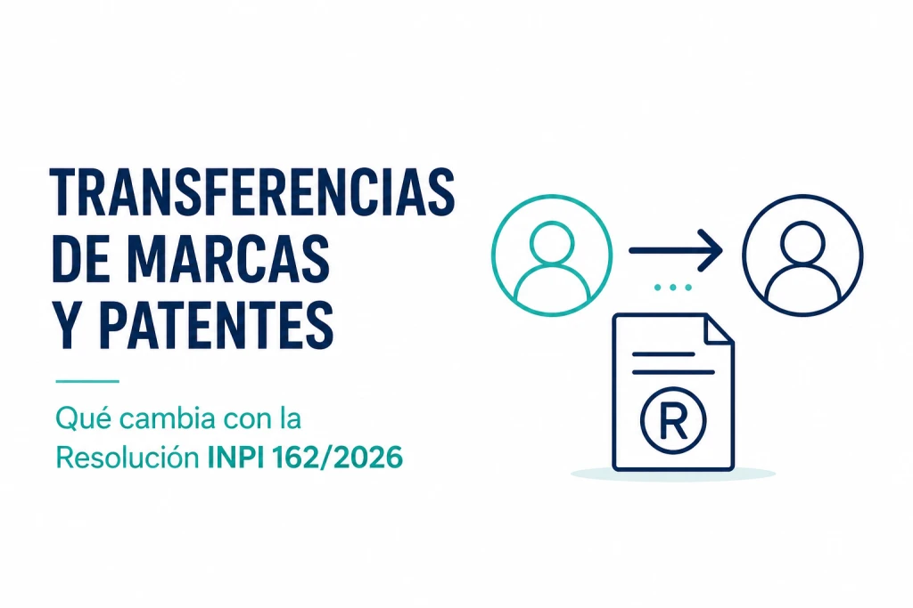 INPI simplifica las transferencias de marcas, patentes y diseños industriales