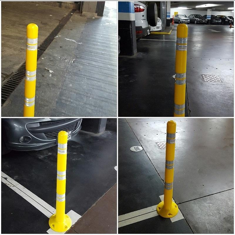 POSTE FLEXIBLE REBATIBLE TIPO "BICISENDA"