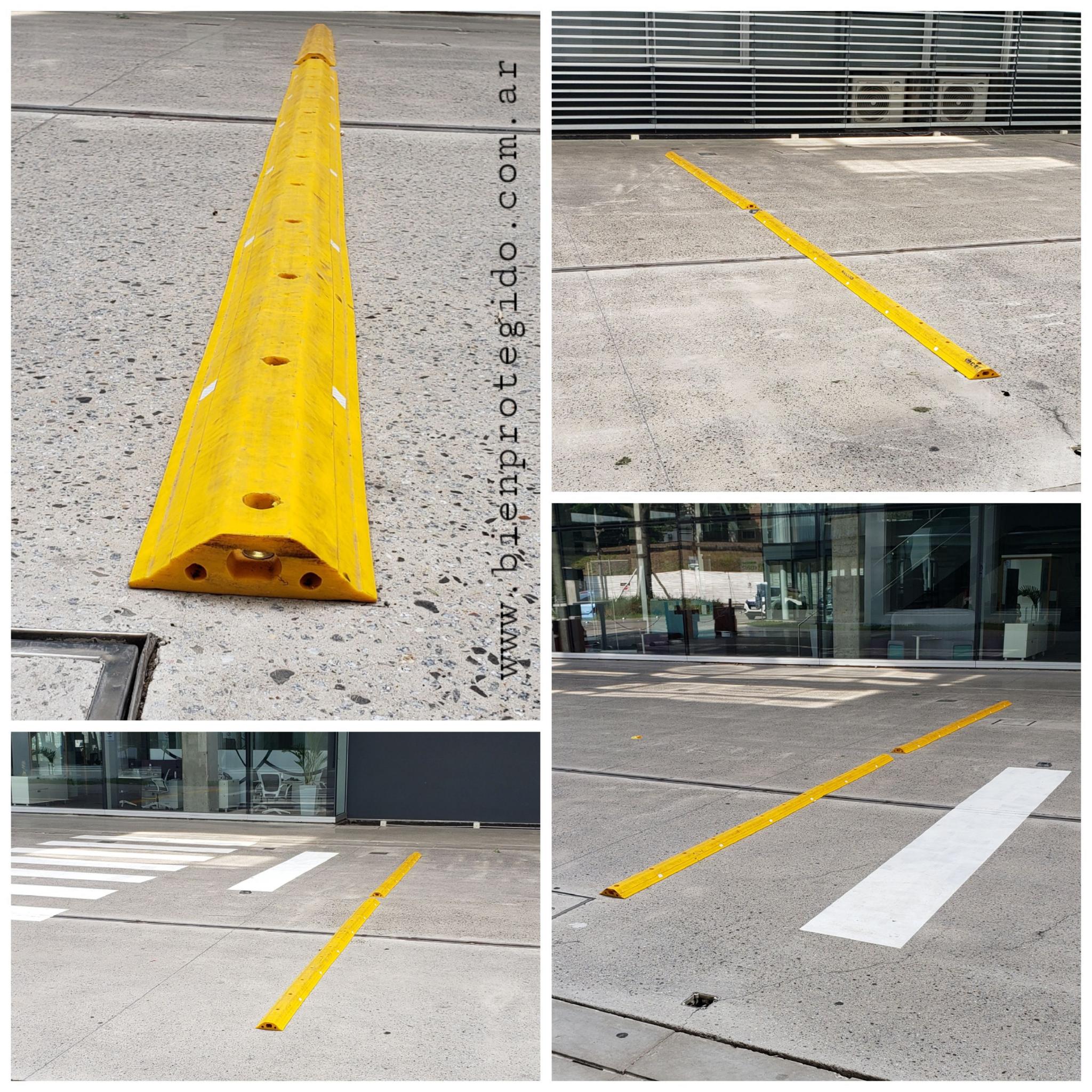 Qué reductor de velocidad instalar en un barrio privado.