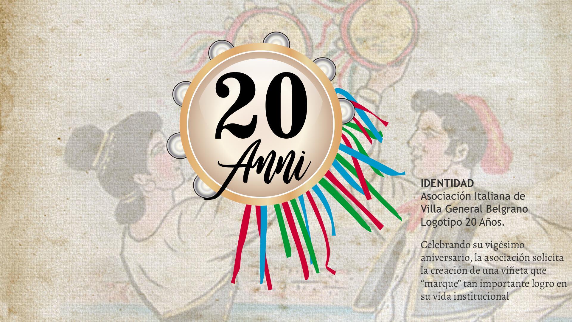 Creación de símbolo aniversario