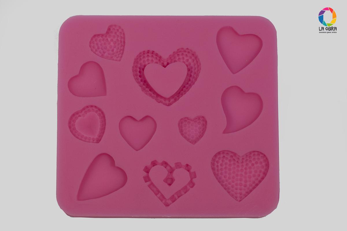   11 formas de corazones diversos 