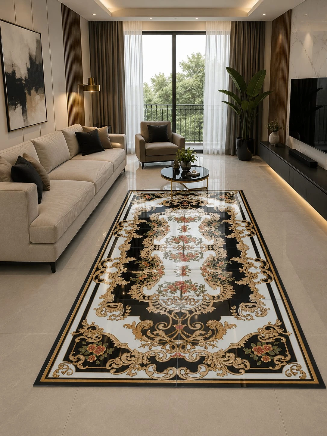 IBIZA MARRON 120X240CM