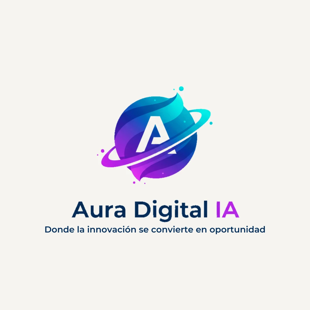 Logo de Aura Digital IA "Donde la innovación se convierte en oportunidad"