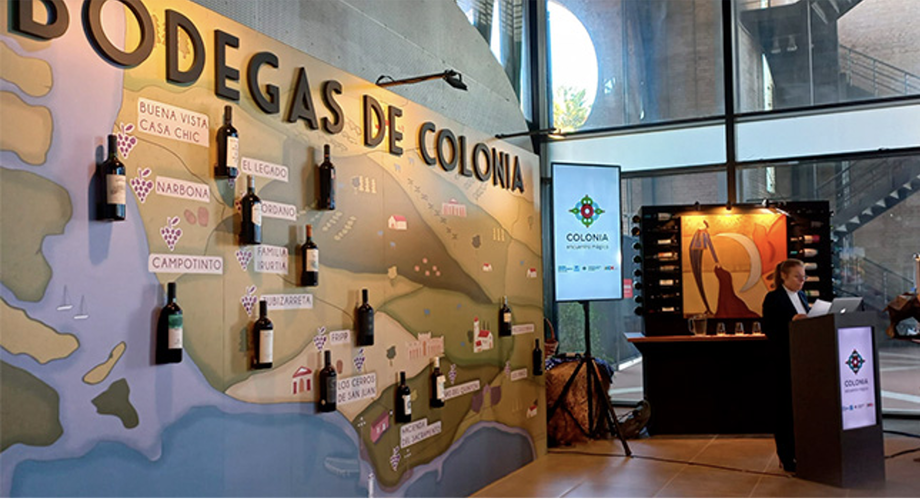 Bodegas de Colonia presentó su identidad visual