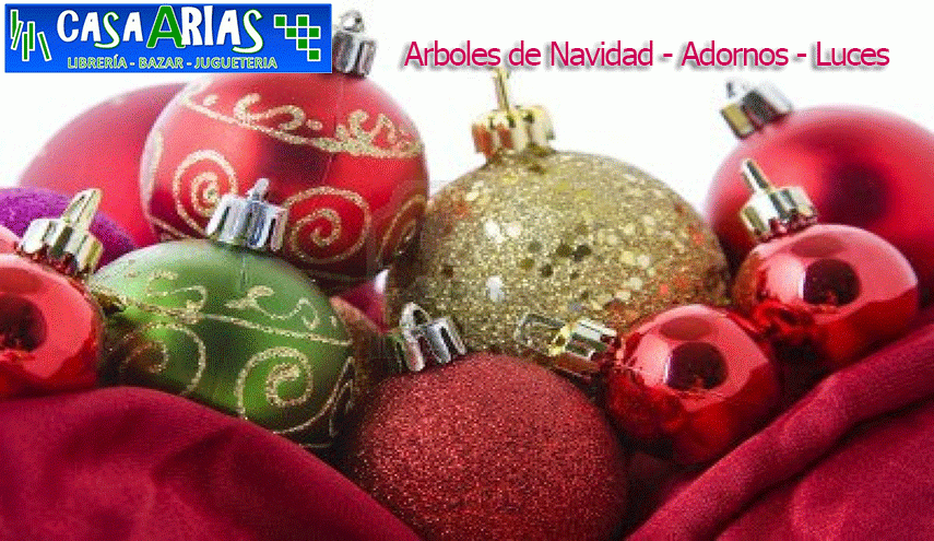 Articulos de navidad - Casa Arias