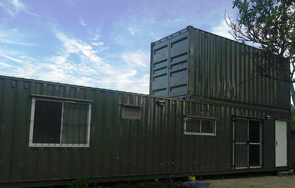 Casa container dos plantas