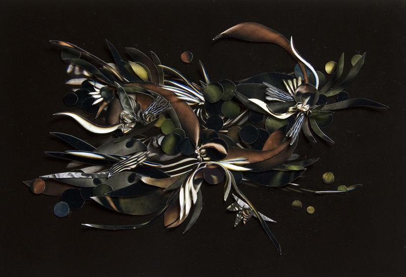 46x55 cms collage fotográfico con luz 