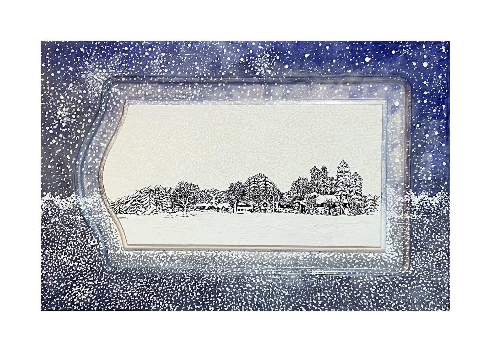 50x33cms técnica mixta sobre base de madera