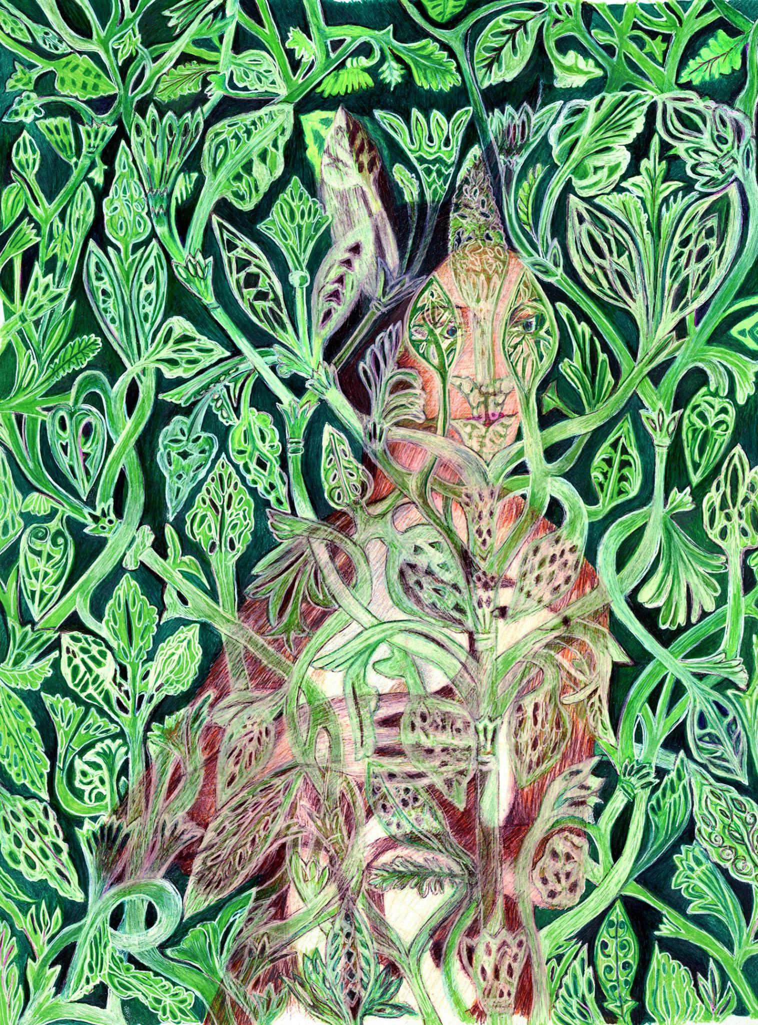 ilustración 20x30 cmsel aquarell