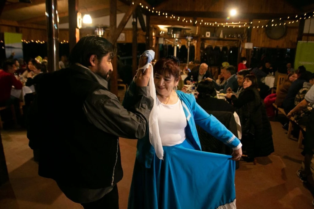 Show de folklore durante la cena