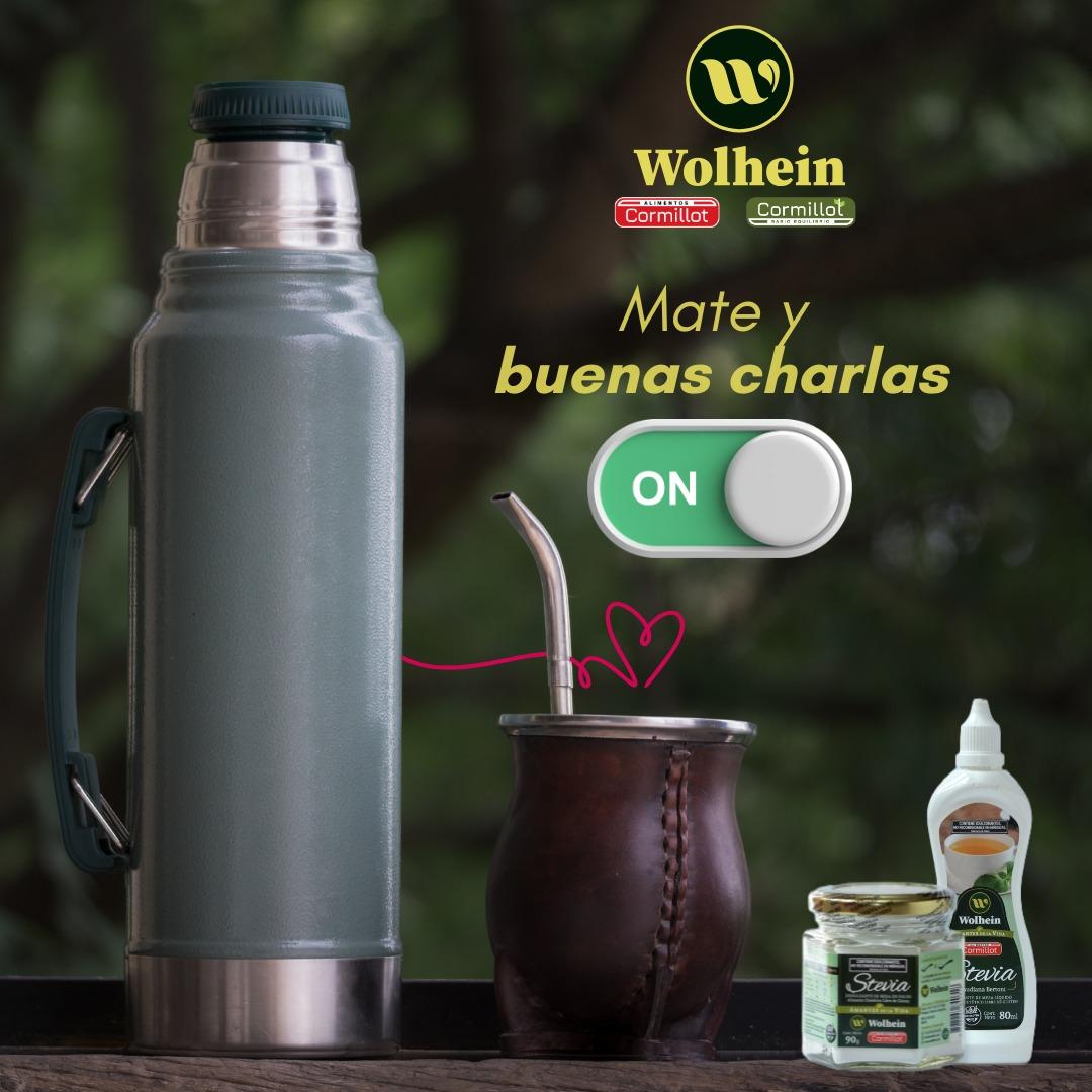 Wolhein "infusiones nuestras", comercializa "Hierbas Naturales" envasadas en saquitos y en hebras, al por mayor y menor. Nuestro producto premium es la Stevia.