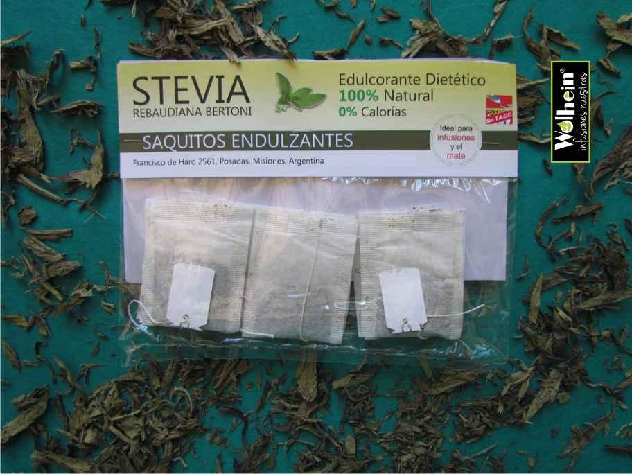 Bolsita x 10 saquitos endulzantes de Stevia