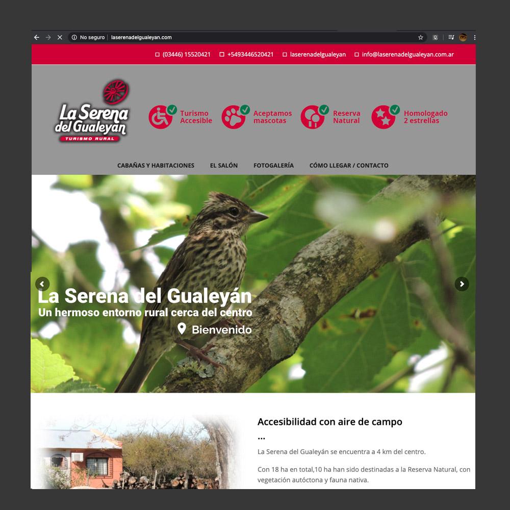 www.laserenadelgualeyan.com.ar