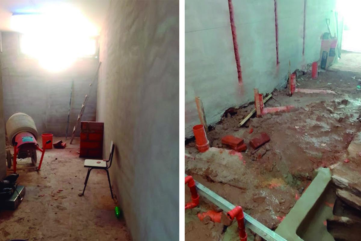 construcción y mantenimiento