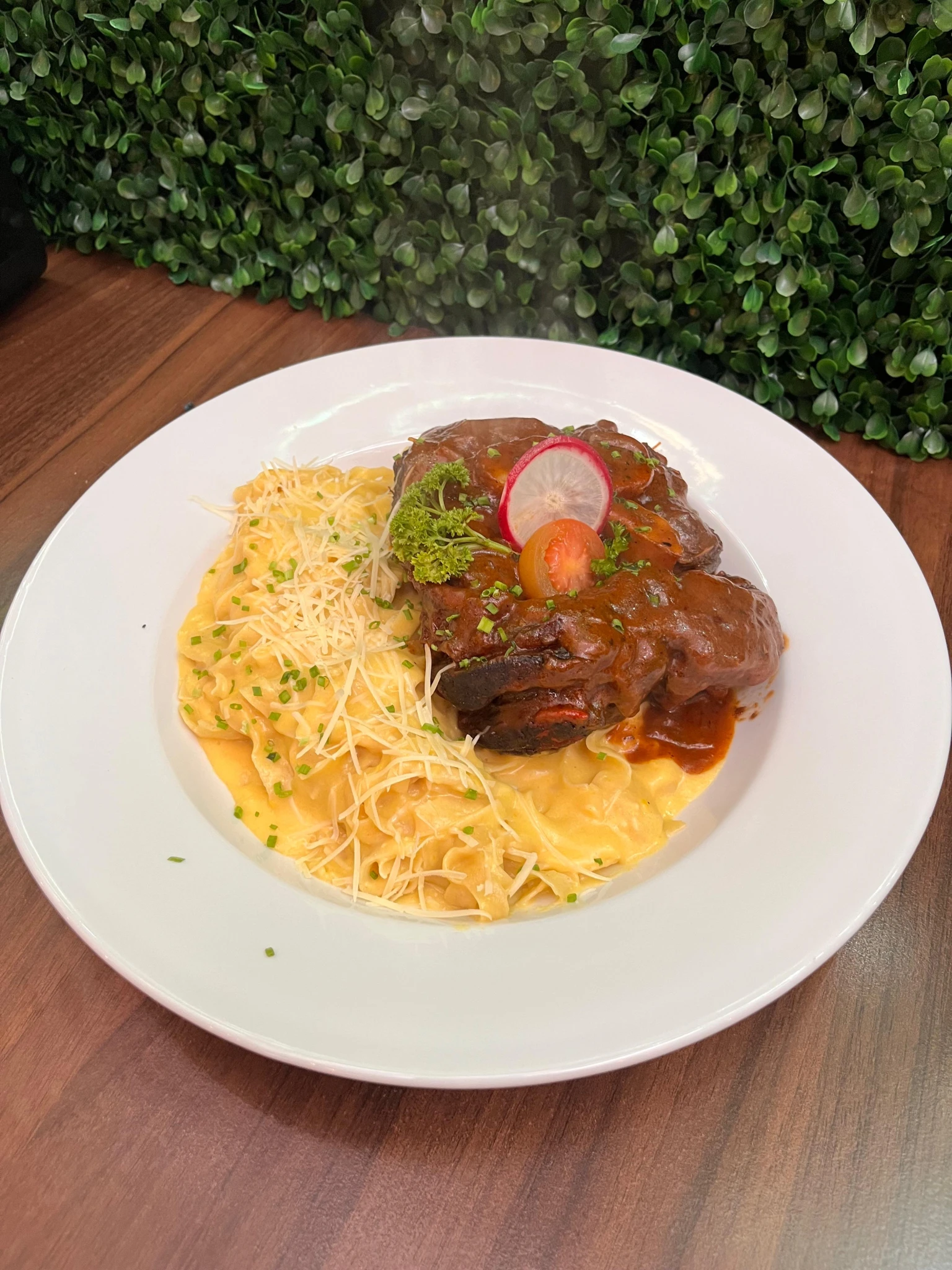 Osobuco a la Huancaína