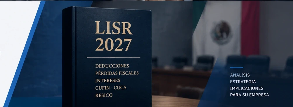 Paquete Económico 2027 · Iniciativa de reforma a la LISR