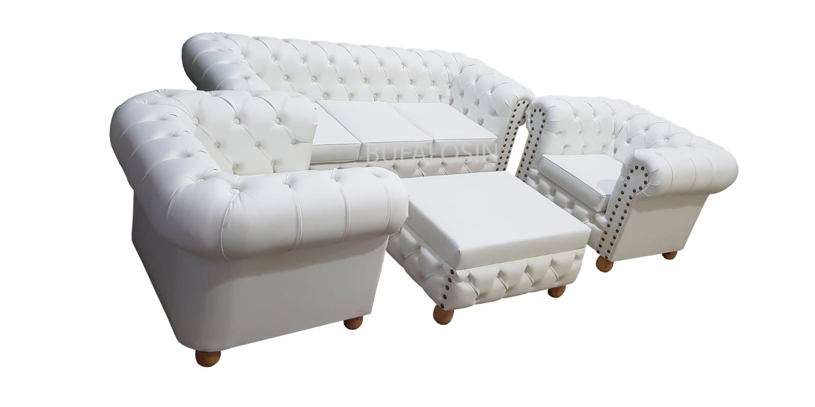 JUEGO DE LIVING MODELO CHESTERFIELD