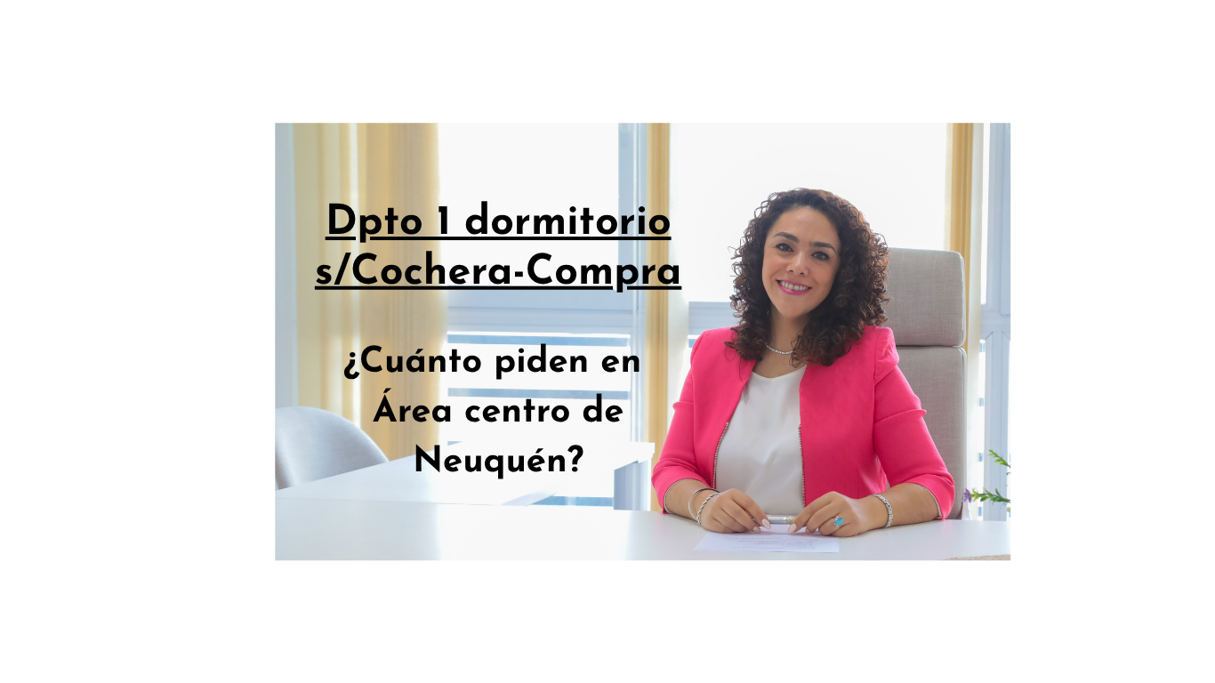 Dpto 1 dorm s/Cochera- Compra