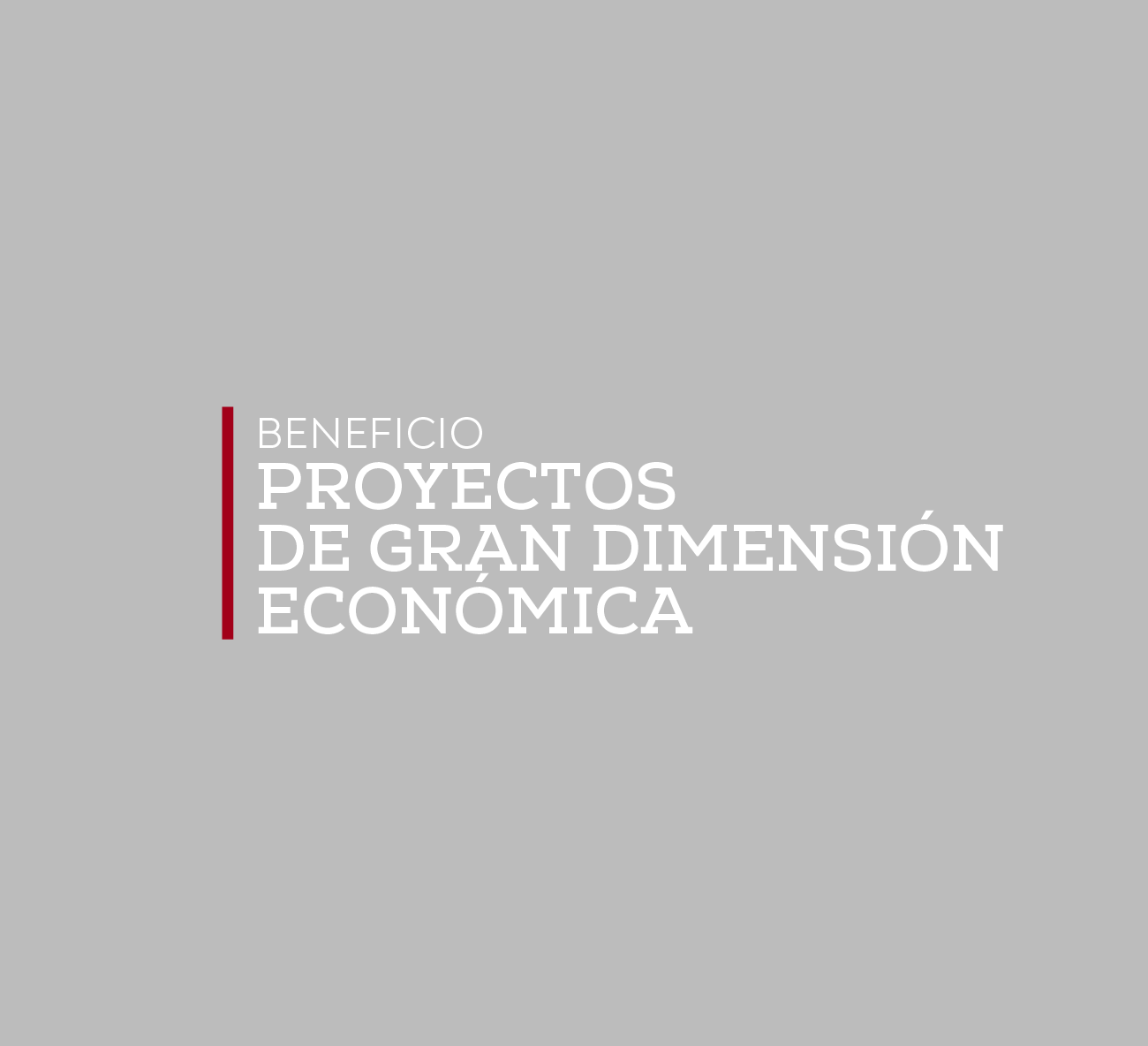 Proyectos de Gran Dimensión Económica extensión hasta 31/12/2025