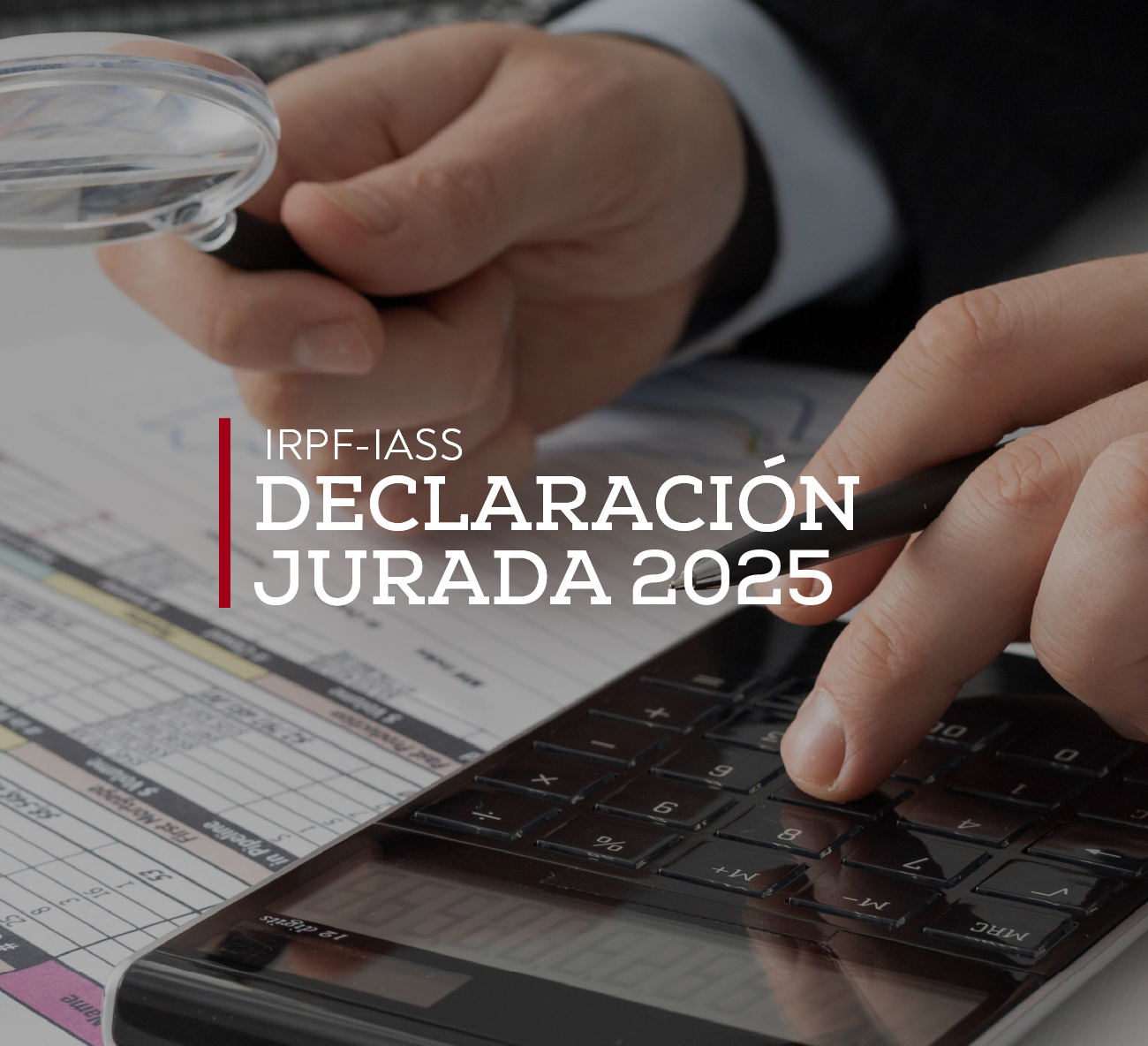 DECLARACIÓN JURADA IRPF - IASS