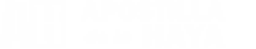 Apostilla de la Haya