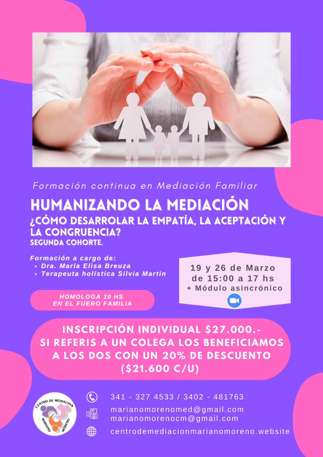 Humanizando la mediación ¿Cómo desarrollar la empatía, la aceptación y la congruencia?