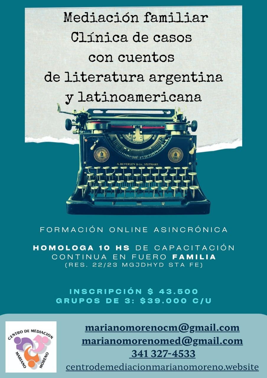 Mediación familiar. Clínica de casos con cuentos de literatura argentina y latinoamericana