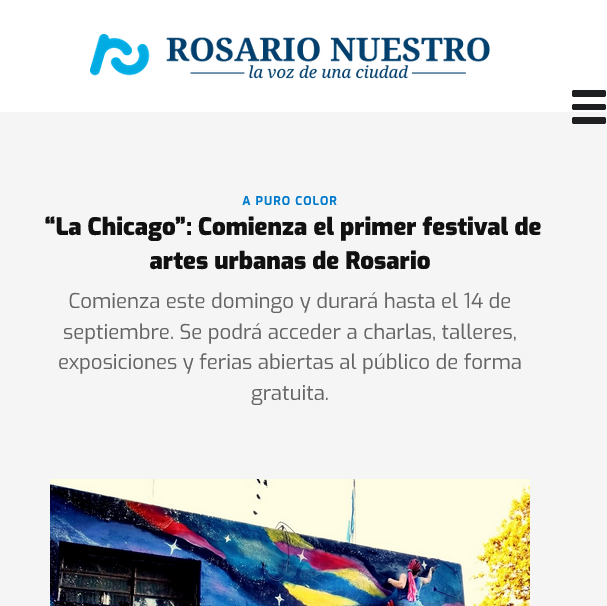 artista muralista rosarina