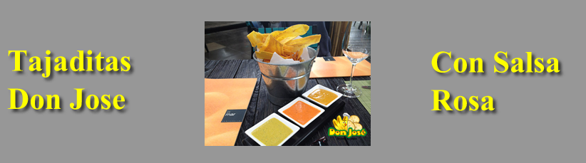 Salsa Rosa para acompañar Tajaditas Don jose