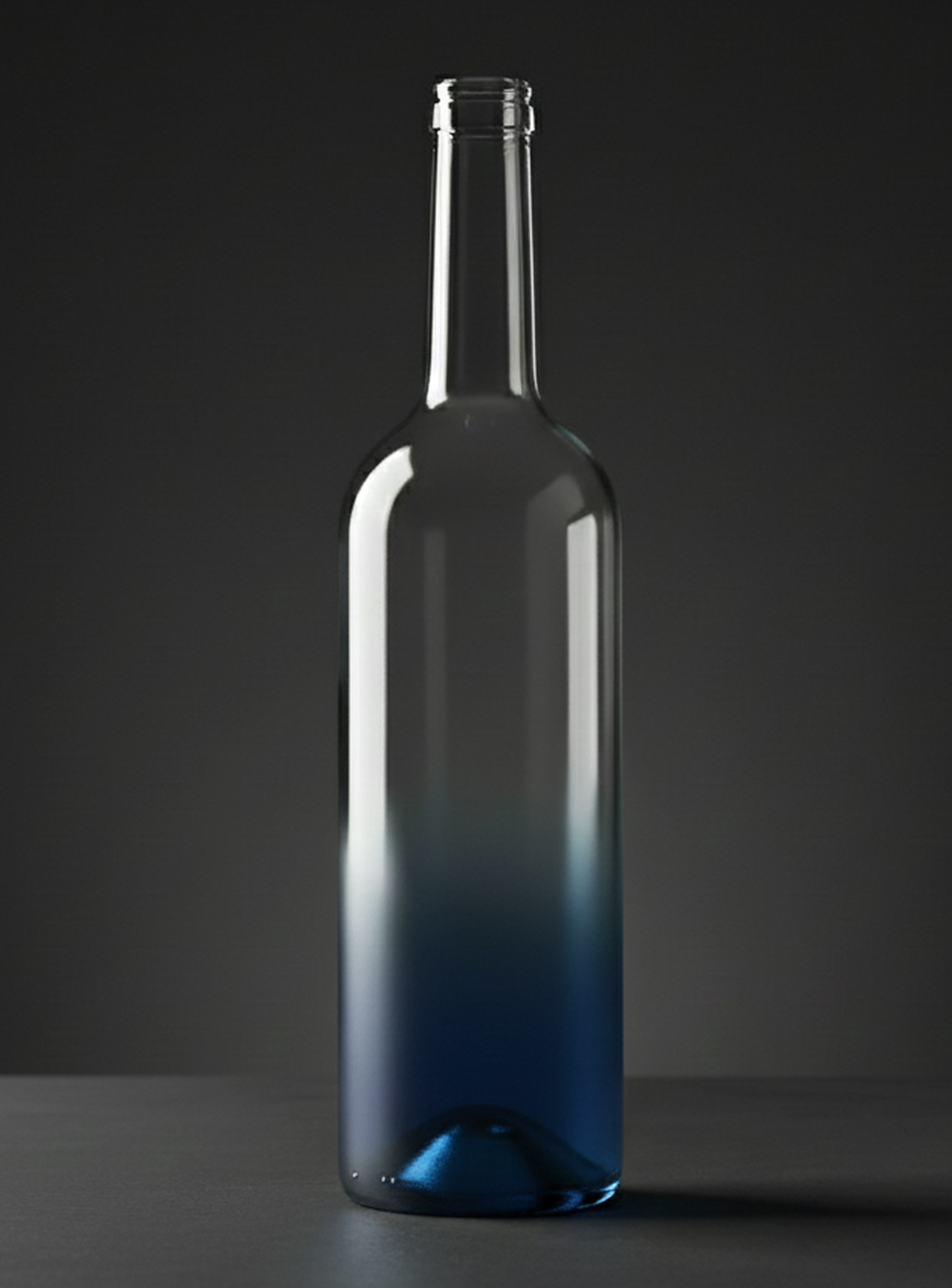 Coating degradé. Botella