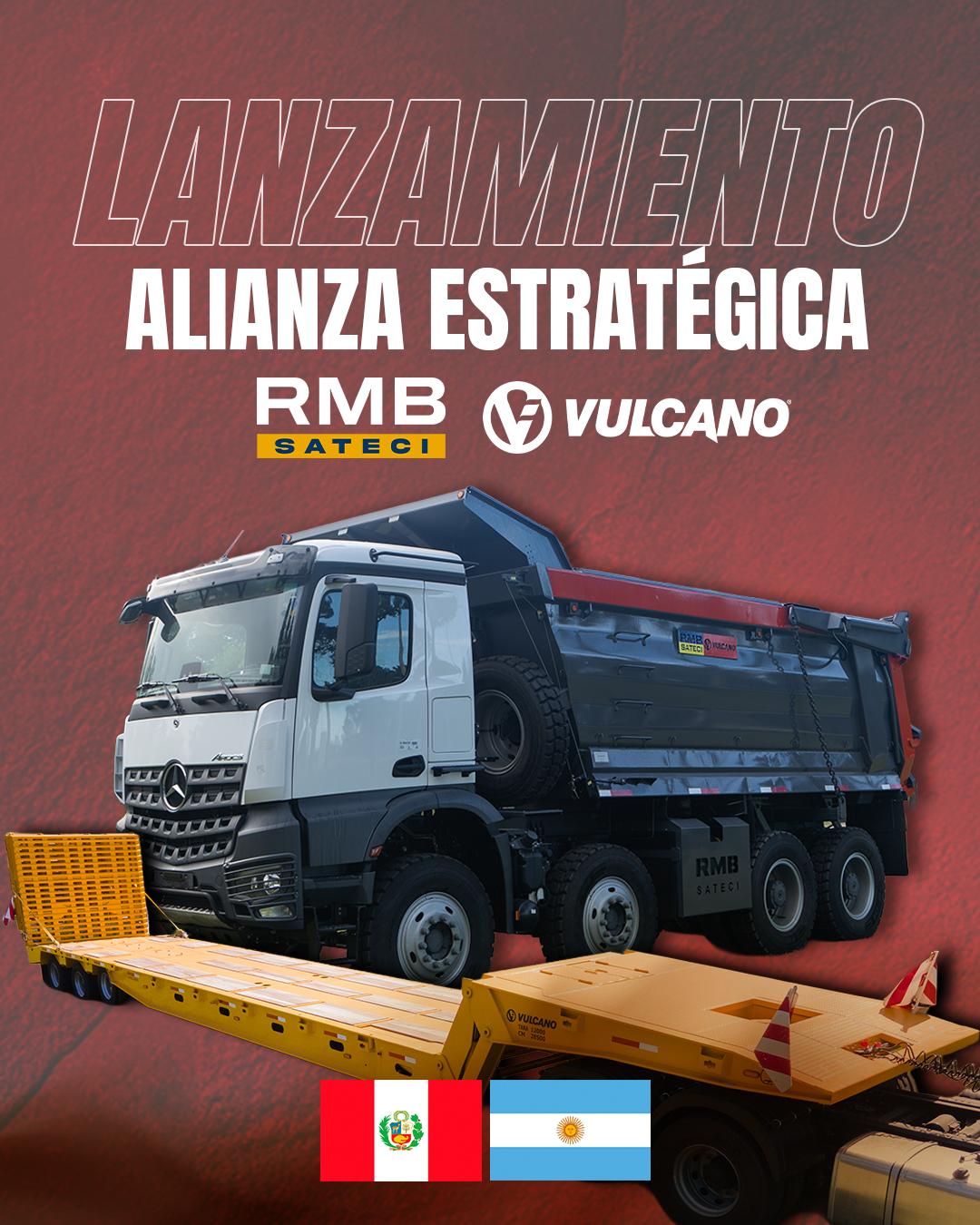 Alianza estratégica entre VULCANO y RMB SATECI