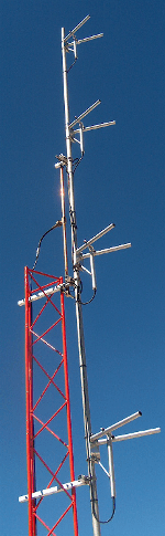 16 Dipolos HORIZONTALES 300/500 MHZ