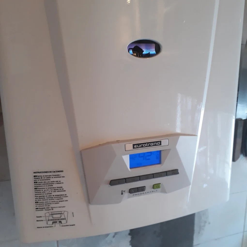Instalación y reparación de calefón
