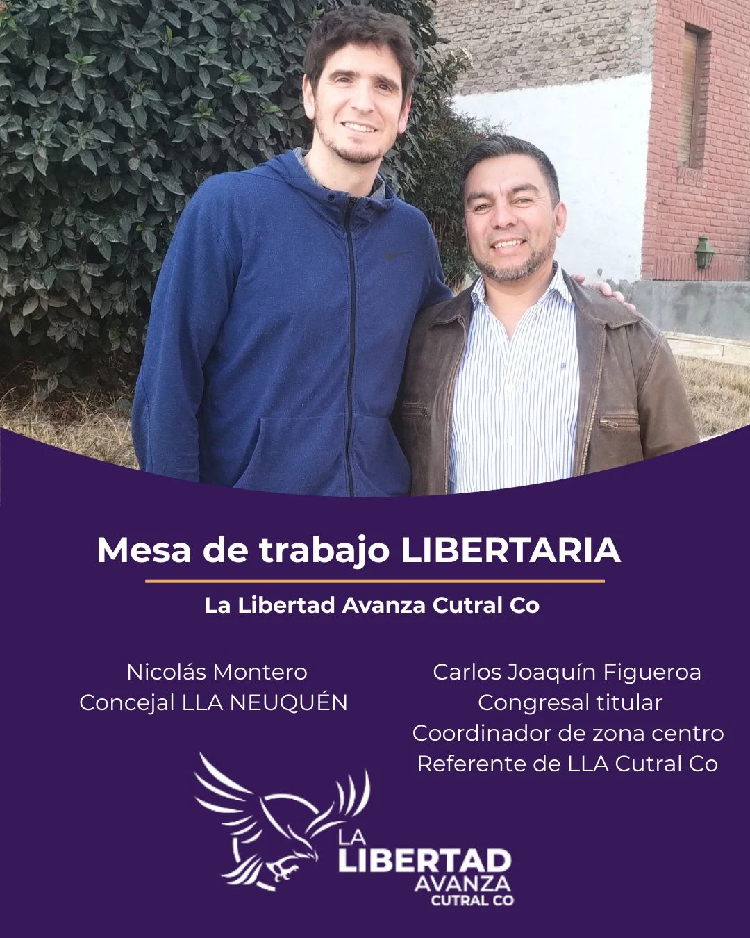 Carlos Joaquín Figueroa y Nicolás Montero