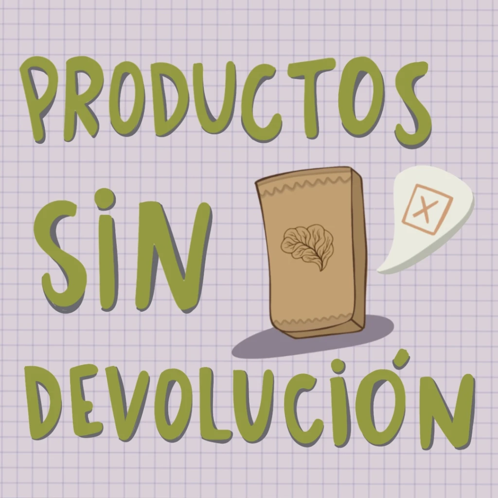 Productos sin devolución 