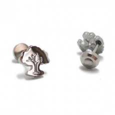 Abridores Microperla, Árbol de la Vida, Estilo Bulgari, estilo Swarovski, todos en Acero Quirúrgico