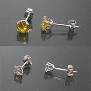 Venta de Aros de Plata 925 con Cubic por Mayor