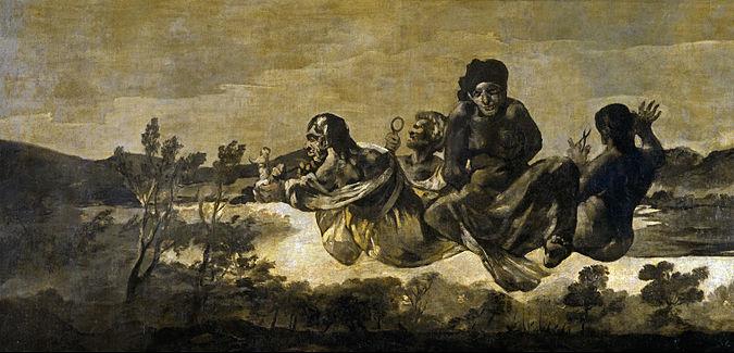 Goya 1819-1823 - Óleo sobre muro trasladado a lienzo. Museo del Prado