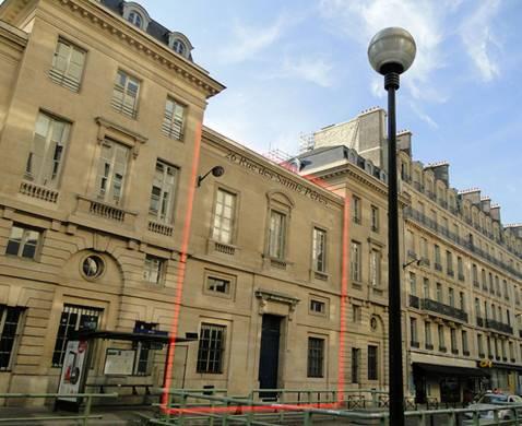 1ra casa de Hahnemann en el 26 Rue des Saints Pères, Paris