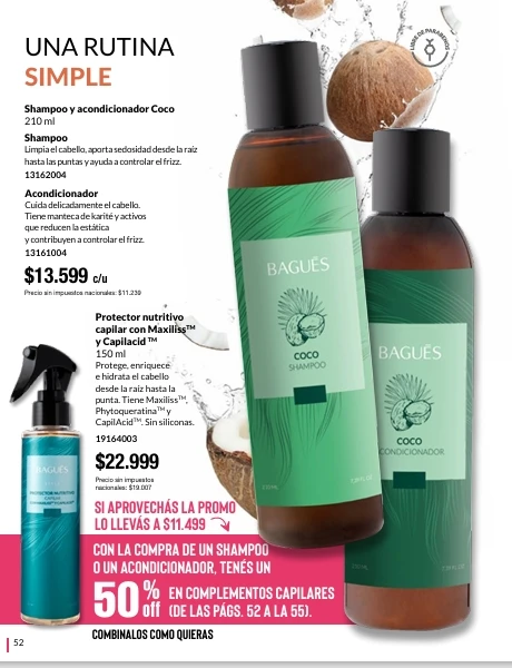 Combo COCO + Producto para el cabello