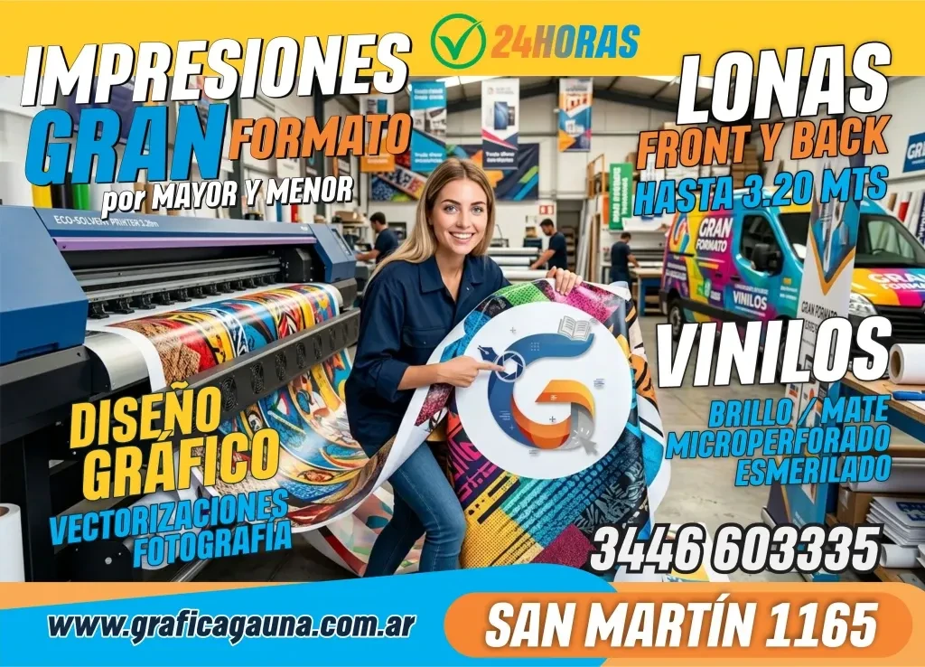 Impresiones de Gran Formato por mayor y menor