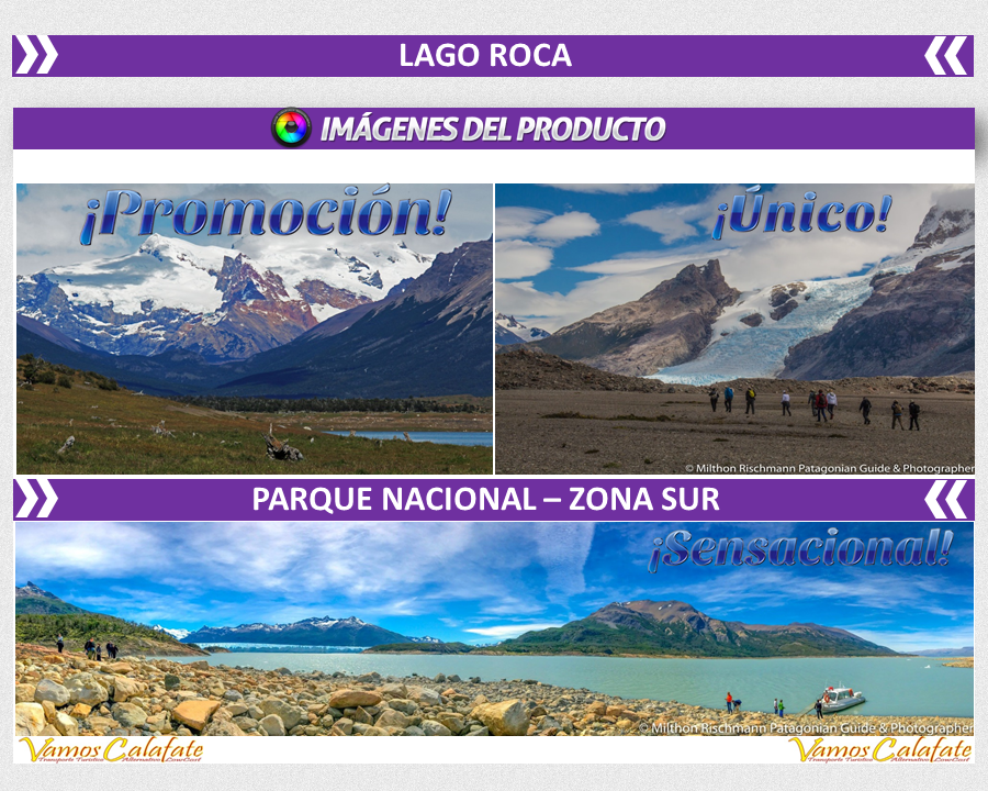 Lago Roca El Calafate