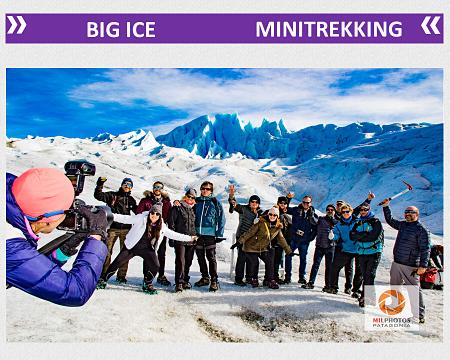 Big Ice sobre Glaciar Moreno