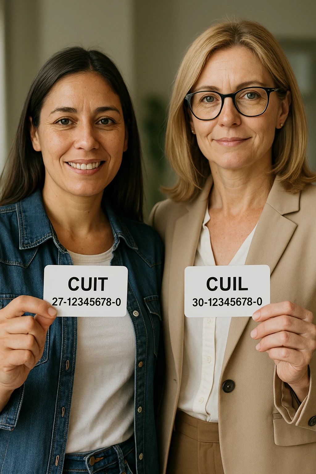 ¿Diferencia entre CUIT y CUIL?