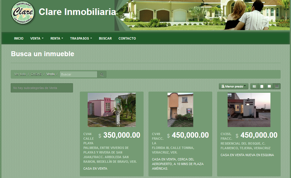 clare inmobiliaria