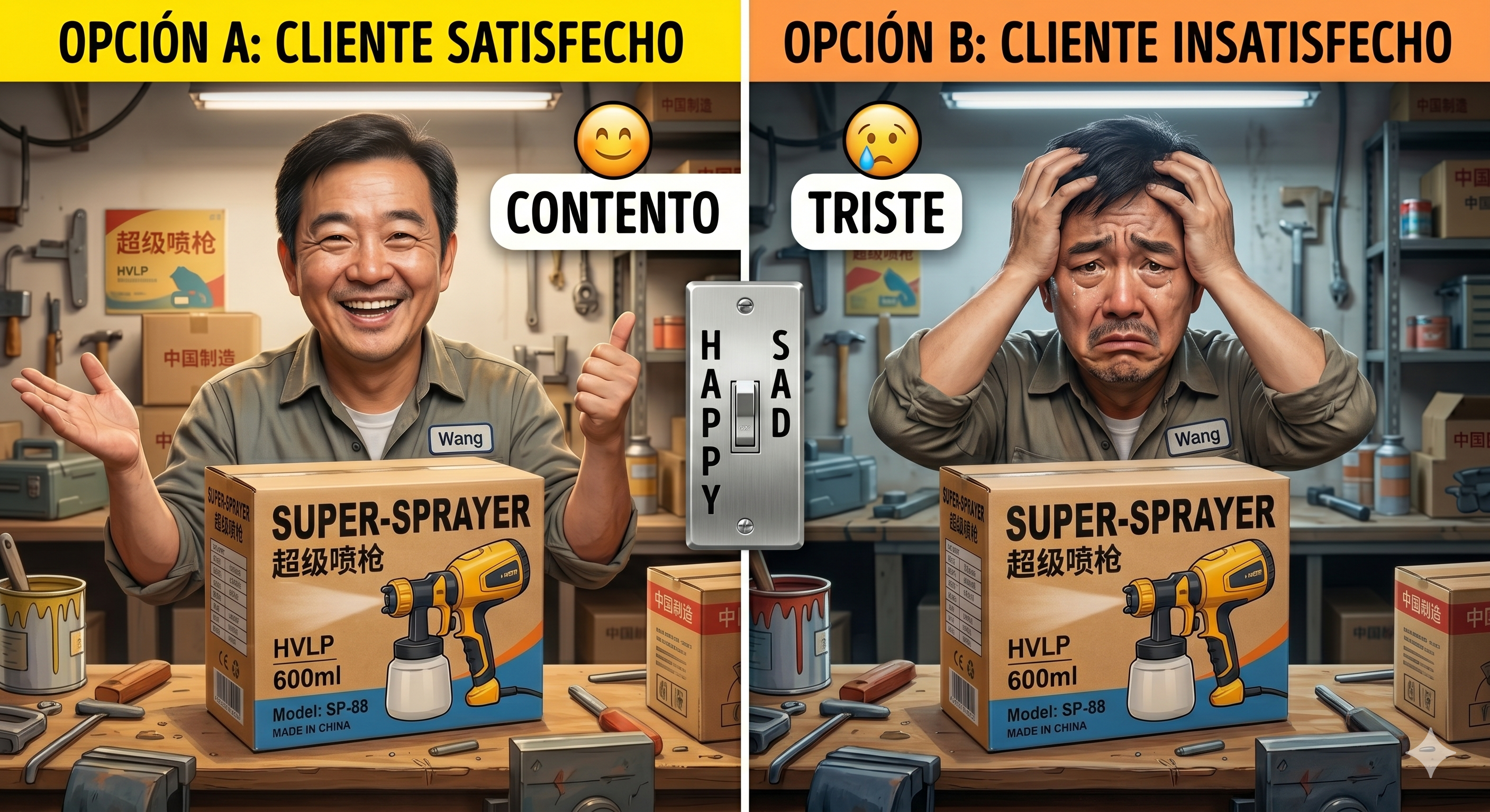 Chino bueno, Chino malo: a prestar atención