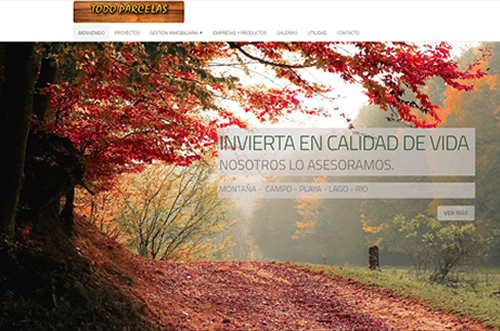 Gestión inmobiliaria de parcelas de agrado
